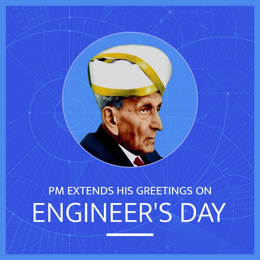 Hindustanse's tweet photo. My dear engineer friends, greetings to you on #EngineersDay I salute your hardwork &amp; innovation |: Narendra Modi http://t.co/gG09KgMx3e