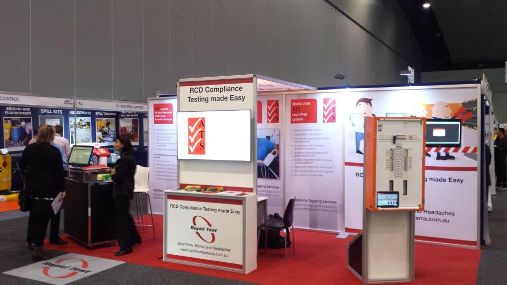RapidTestSystem's tweet photo. In Melbourne? Why not pop in to @SIAevents today and check out our global innovation in RCD testing! http://t.co/mcoDUGWFSK