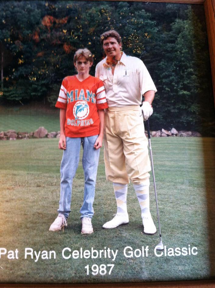 Happy Birthday Dan Marino. The Greatest QB of all time.Picture taken from the Greatest course in the World. 