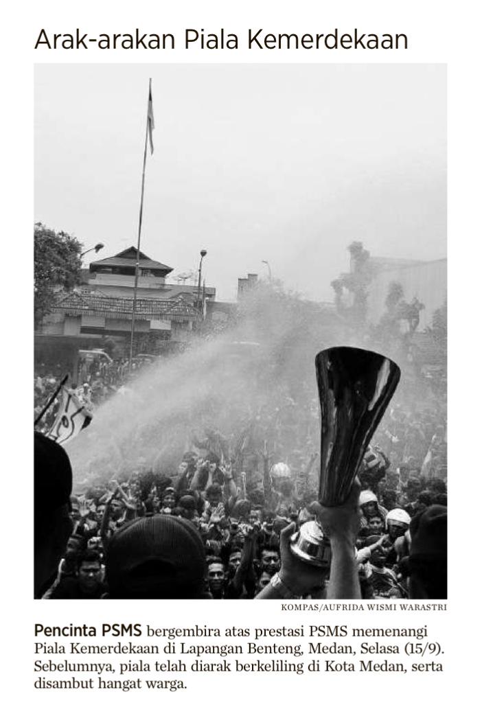 KEMENPORA RI (@kemenpora_ri) on Twitter photo Sekali selamat untuk <a href="/PSMSOfficial/">PSMS Medan</a> dan pencinta sepak bola yang transparan. #PialaKemerdekaan2015 Sekali selamat untuk <a href="/PSMSOfficial/">PSMS Medan</a> dan pencinta sepak bola yang transparan. #PialaKemerdekaan2015