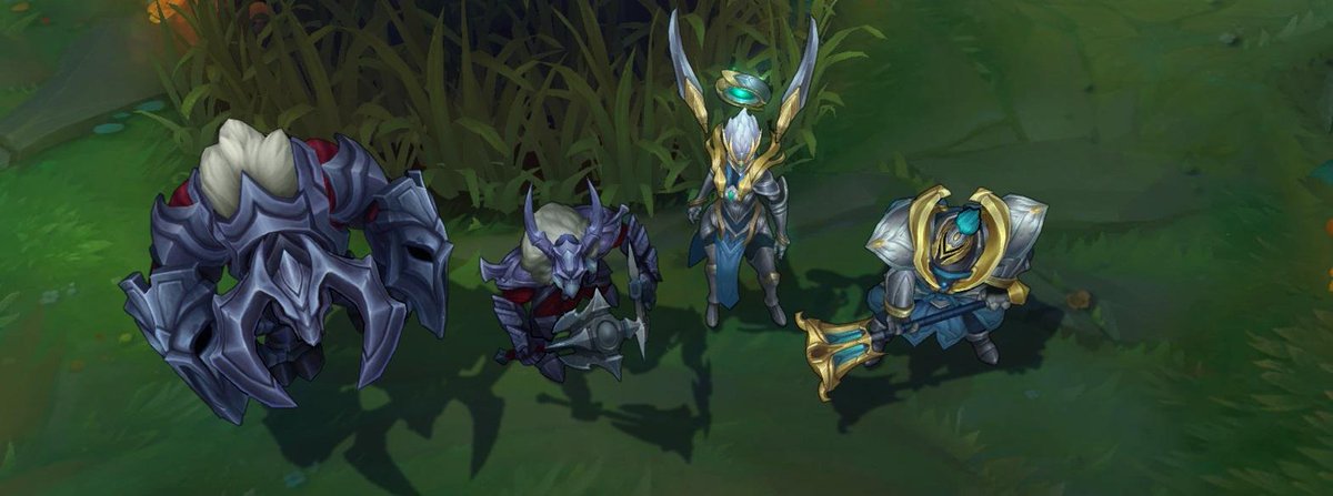 Moobeat on Twitter: "Group shot of the new Marauder Alistar & Olaf
