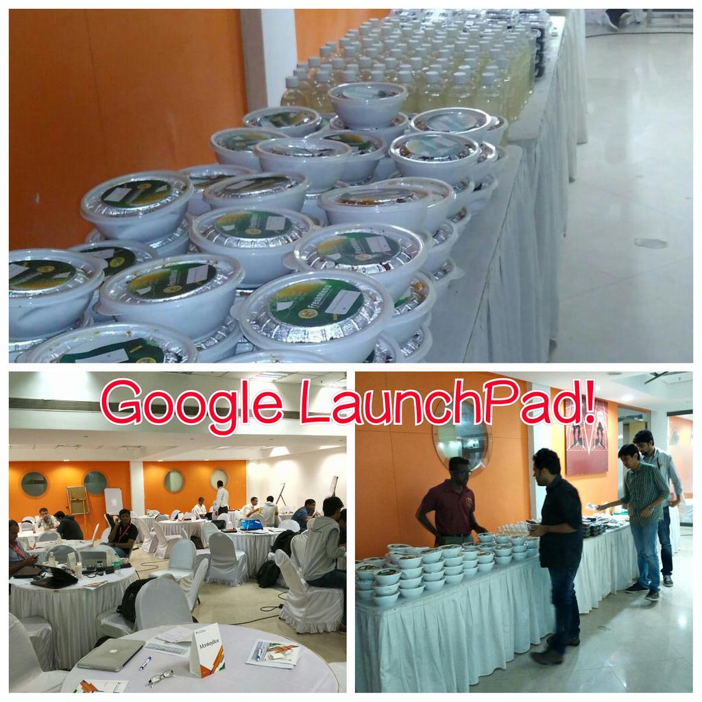 Supergirl_114's tweet image. @FreshMenuIndia is happy to have served hungry #techies at #googlelaunchpadweek ! Back on 17th with more yumminess!