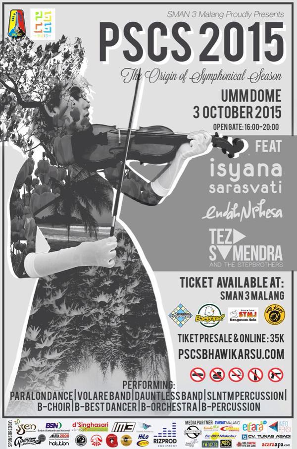 SMAN 3 Malang Present @PSCS_2015 03Oct'15 w/ <a href="/isyanasarasvati/">Isyana Sarasvati</a> <a href="/endahNrhesa/">Endah N Rhesa | endahnrhesa.tez</a> <a href="/TezaSumendra/">Teza Sumendra</a> At Dome UMM
