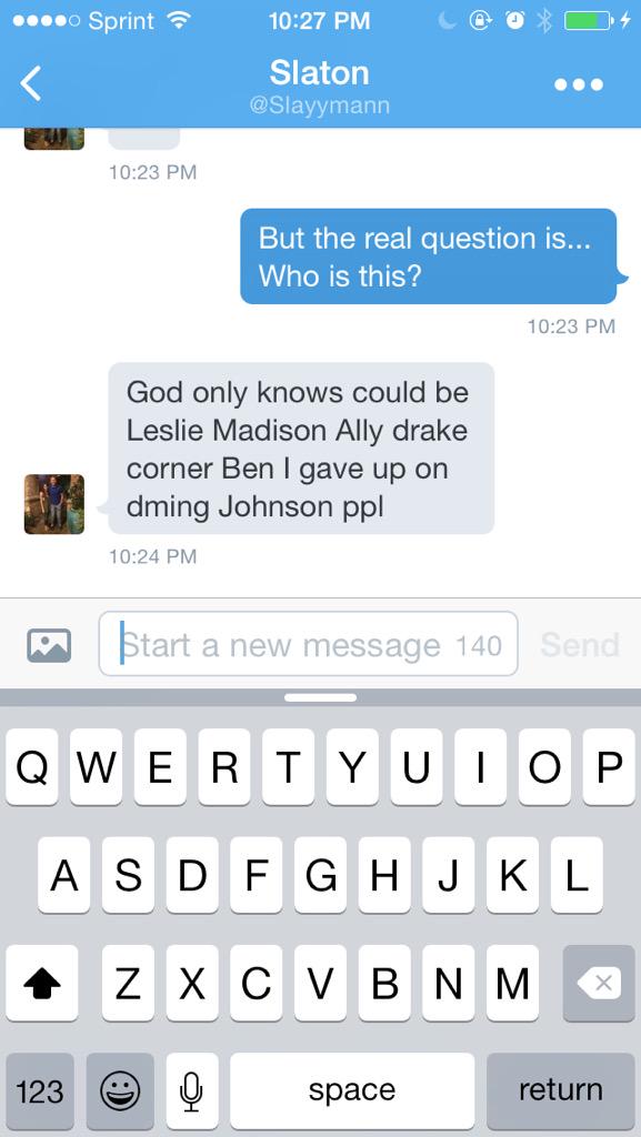 QuickTaylor's tweet image. @Slayymann :/