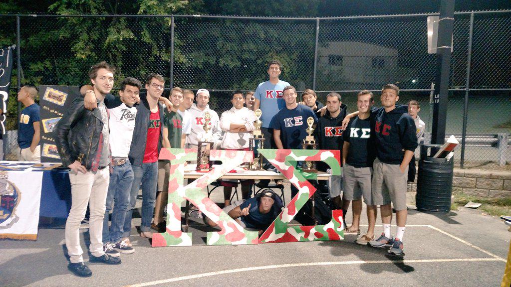 Had a great time at meet the Greeks tonight! Ready to kill it during our rush week!
