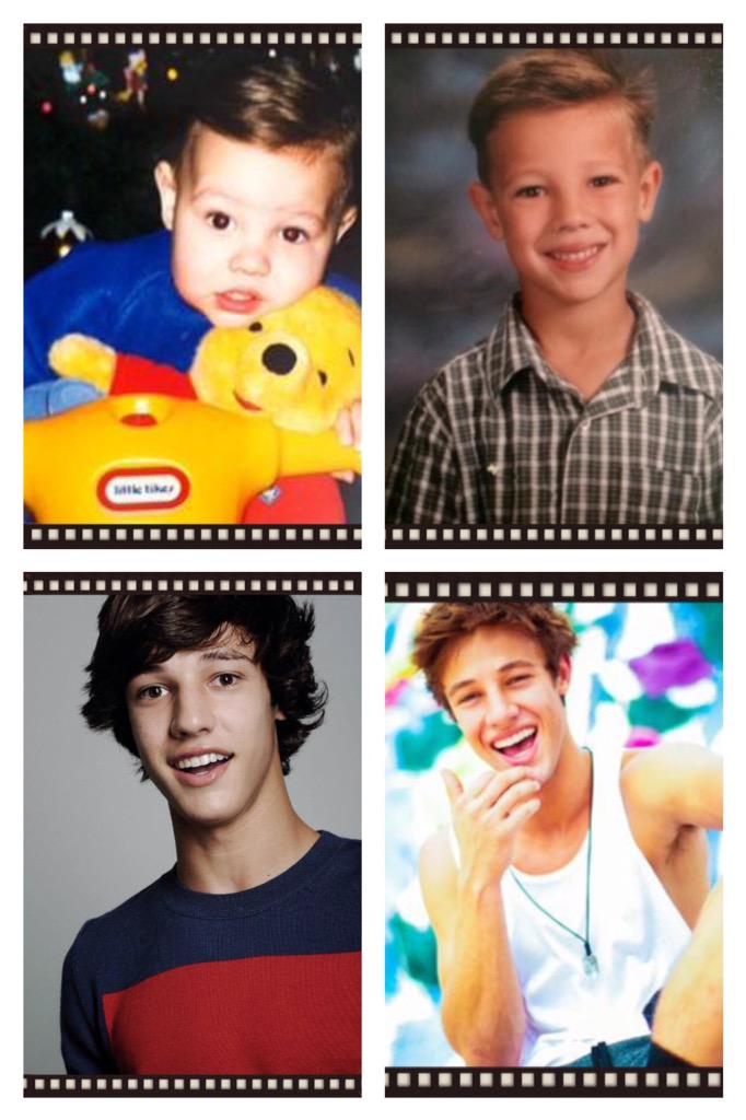 HEY! **Cameron Dallas Evolution**HAPPY BIRTHDAY!  Pass a good day bae!     ILYSM    