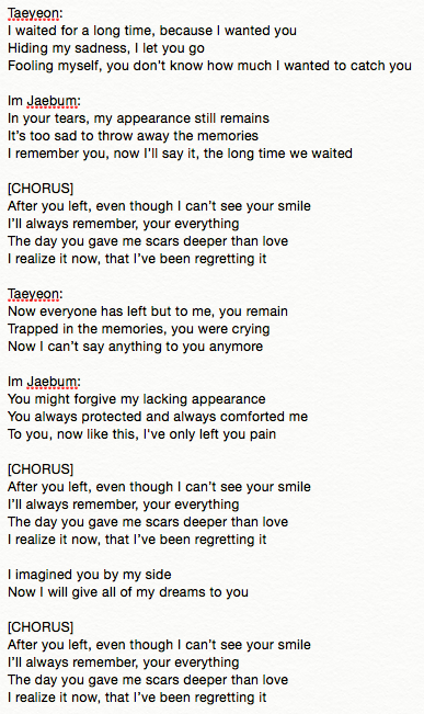 Stella V Twitter Lyrics For Scars Deeper Than Love Assuming They Re Make The Original Without Changes Seriously Beautiful Song Http T Co Emylhvtbwo