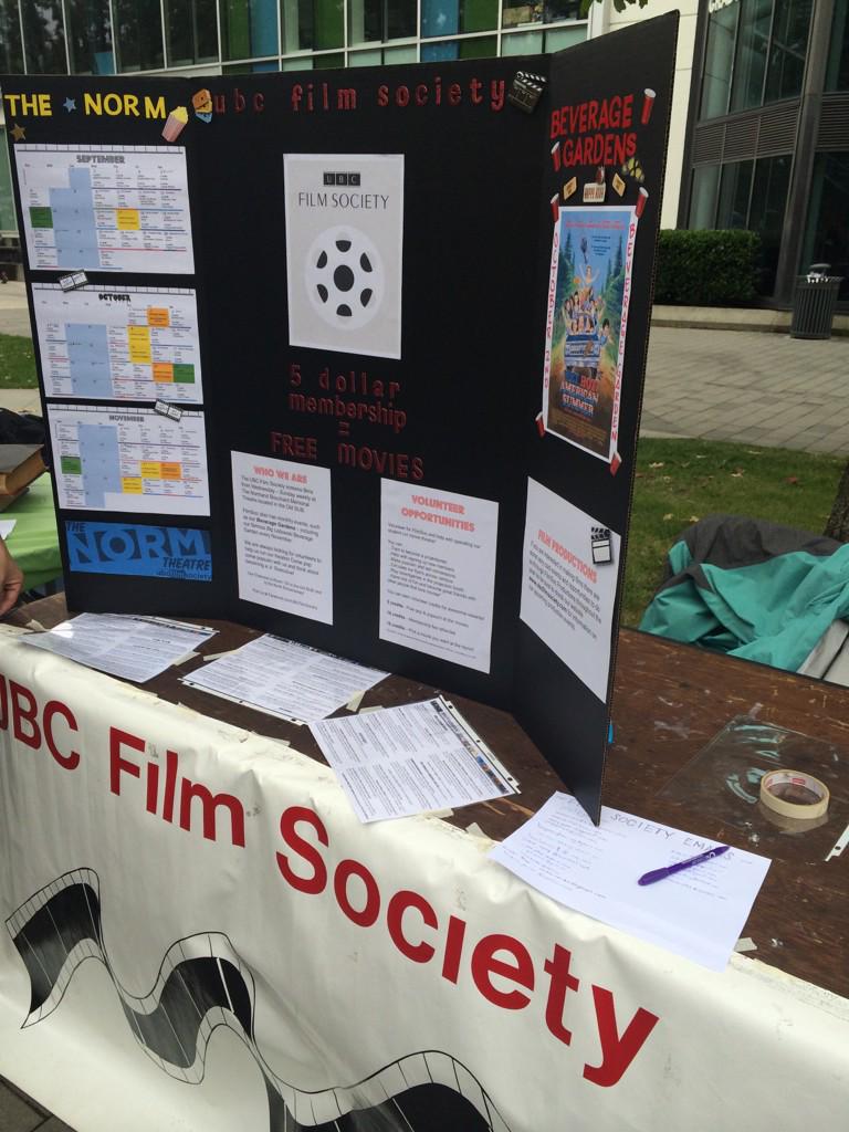 WE ARE IN FRONT OF SAUDER!!! Come check out our booth and ask us questions!!