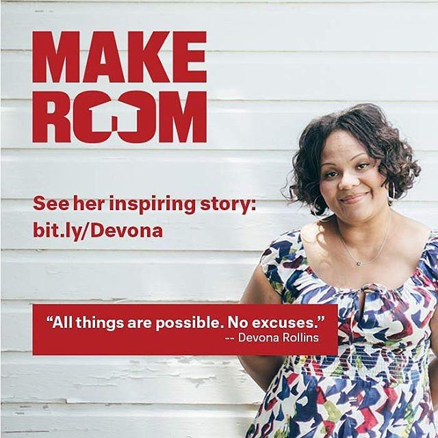 4devona's tweet image. All things are possible! @MakeRoomUSA