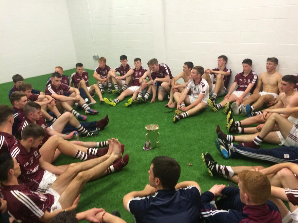 A nice moment on Sunday with the minors after the hard work was done.