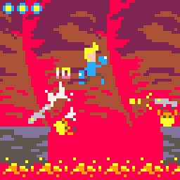 wowa_u's tweet photo. The Bravest Warriors - Danger Chris :D #pixelart #Pico8 @pixelsWeekly  @cartoonhangover (size x4) http://t.co/Ixa2sVKUjb