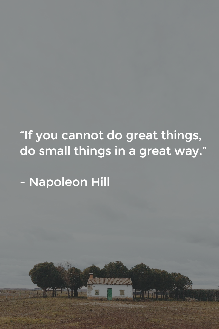 BlurredMag's tweet photo. “If you cannot do great things, do small things in a great way.” 

#littlematers #startup http://t.co/kAU9W35i3v