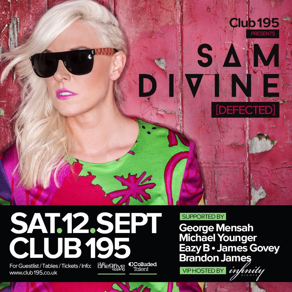 InfinityNights_'s tweet photo. Catch us hosting the VIP room this Sat @Club195 w/djs @brandonjamesuk &amp; @Djmessiahpro - £15 tickets still available 🎉 http://t.co/Wjn0LskNhs