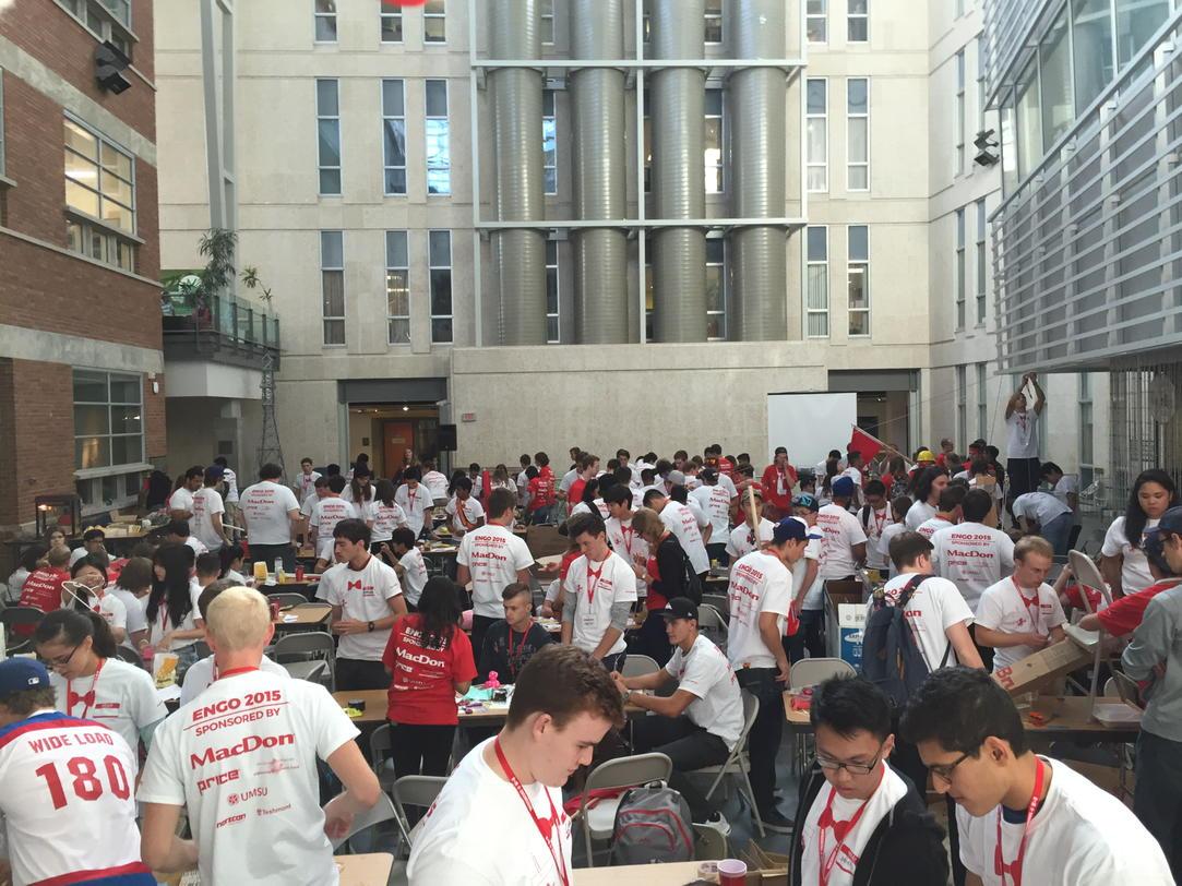 A great day for new students to start their engineering degrees! Hopefully some future UMSAE members out there!