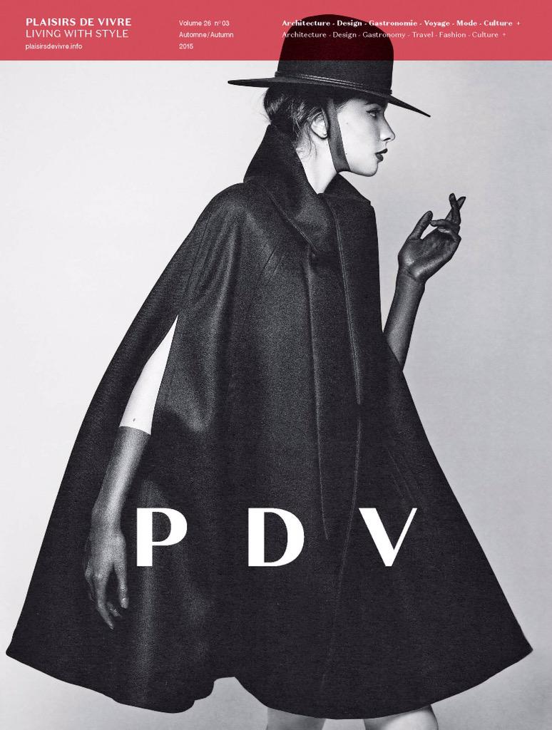 plaisirsdevivre's tweet photo. Here it is! Our #Fall 2015 cover page #Montreal http://t.co/d8aXrAzzAq