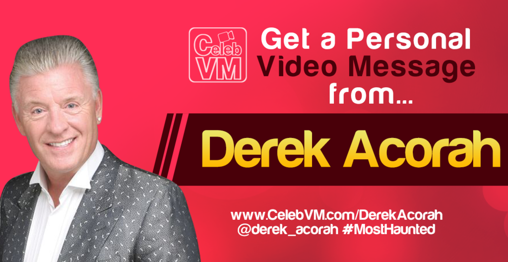 hiyamessages's tweet photo. Derek Acorah Personal Video Messages http://t.co/uMGMSDH5gv @derek_acorah #MostHaunted http://t.co/Ydb07fUnMn