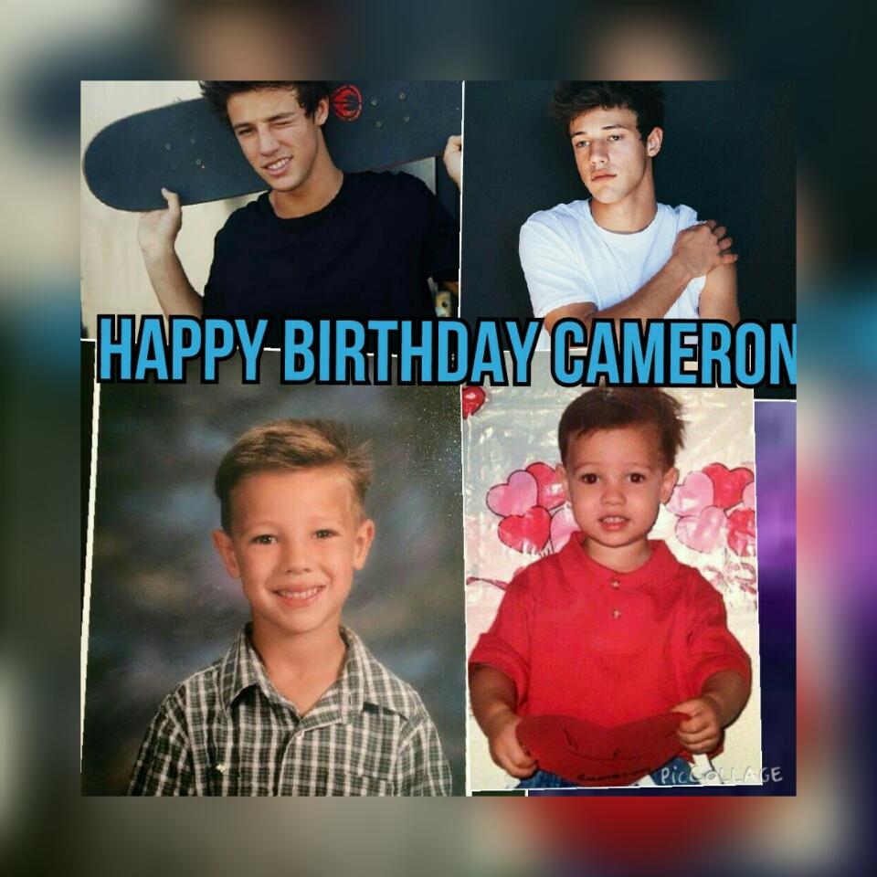 Happy birthday Cameron Dallas    