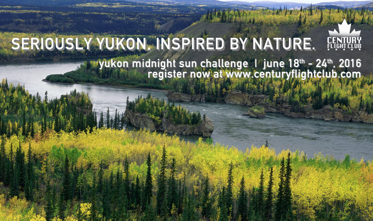 CenturyFlight's tweet photo. In 2016, join us on a cross-country flight to the Yukon for the Summer Solstice! Register at http://t.co/Fg0BEQBIca http://t.co/RXn3JL08JS