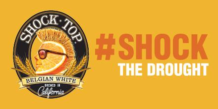 Padres's tweet image. We're shocking the drought with Shock Top &amp;amp; you can too! Pledge to adopt water-saving ideas by using #shockthedrought