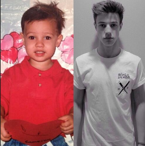 Happy birthday to cameron dallas!!!! fetus cam to 21 yr old inspirational boy  