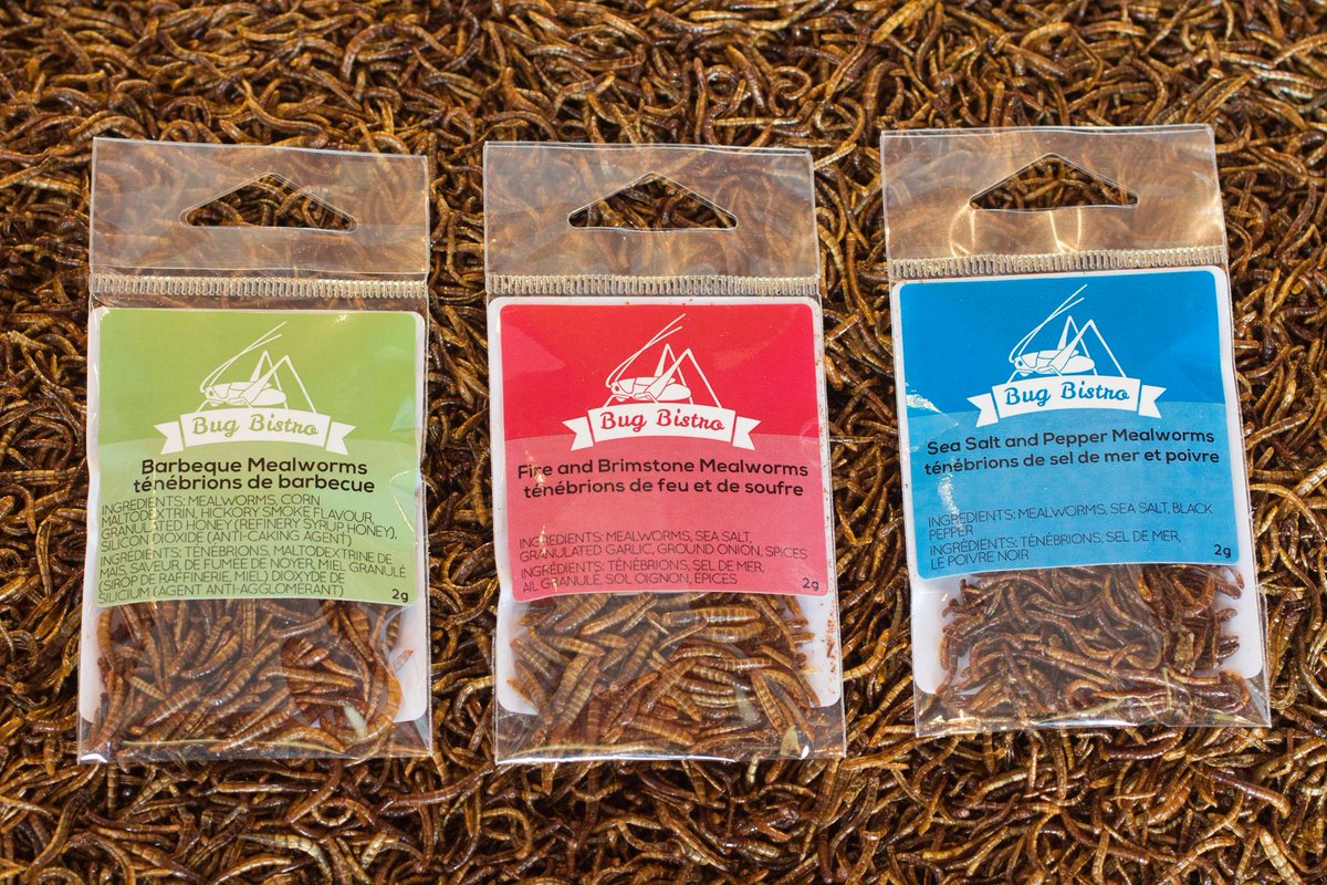 BugsontheMenu's tweet image. Goldin aims to create "Geoentomarians" with his products. Consumers whose food protect the environment.@Protein2050