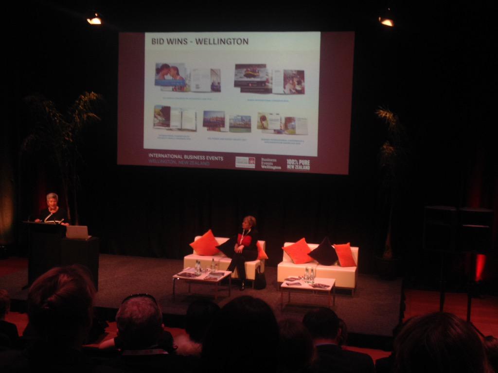 RaewynTse's tweet photo. OMG, what a fab day #ShowMeWgtn! Awesome vibe on t shop floor all day & in t last session w Tourism NZ re intl bids http://t.co/6ZcH65bYoM