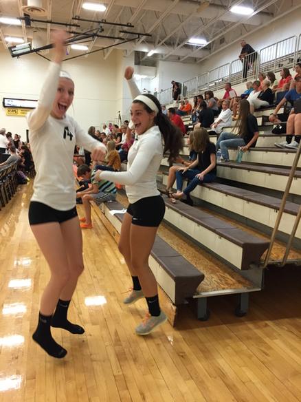 Loveland_HS's tweet image. Enthusiastic fans! #LHSVB