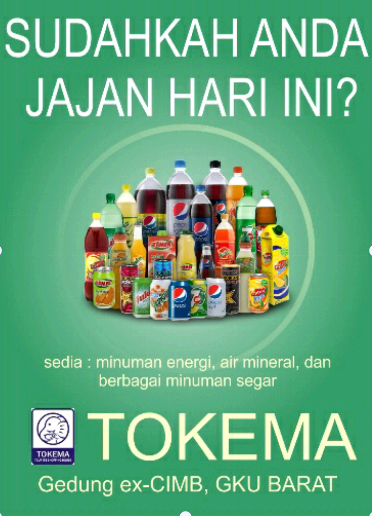 tokemaitb's tweet photo. ADA APA AJA?
Banyak :D permen, snack, biskuit, roti, kripik, minuman segar semuanya tersedia di minimarket Tokema :D http://t.co/4QW7tnhjur