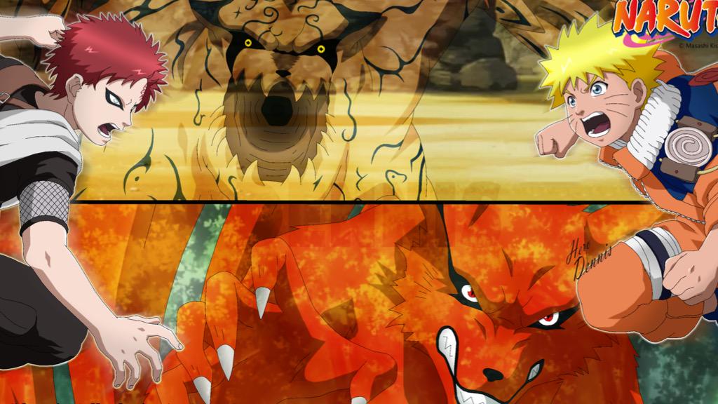 HiddenMistShark's tweet photo. who do you think will win? fav for nine tails RT for one tails http://t.co/Utgif36xxV