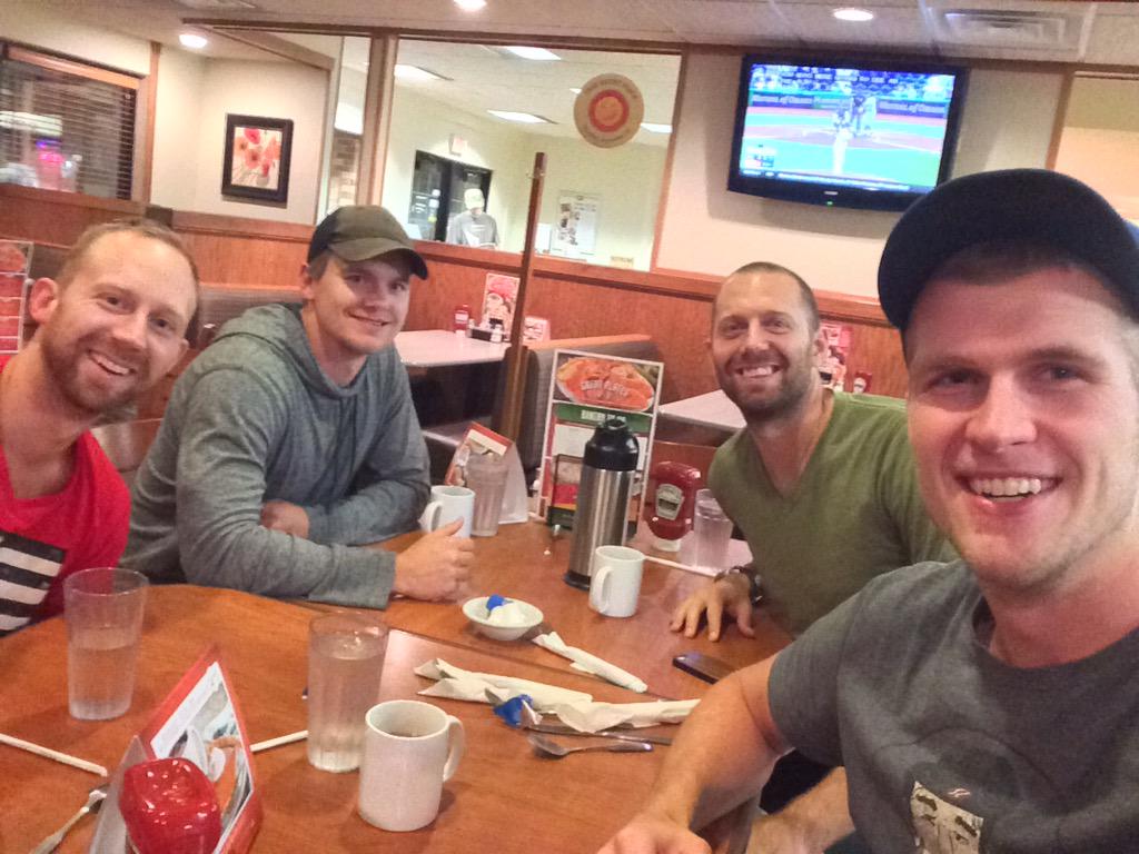 Pride of Winkler and southern Manitoba convoying across the country to get ready for the season! #latenightperkins