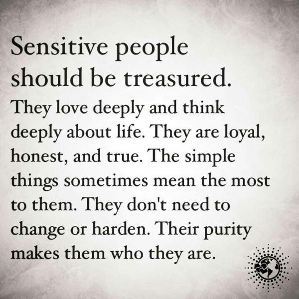 • Sensitive People
💖💖💖