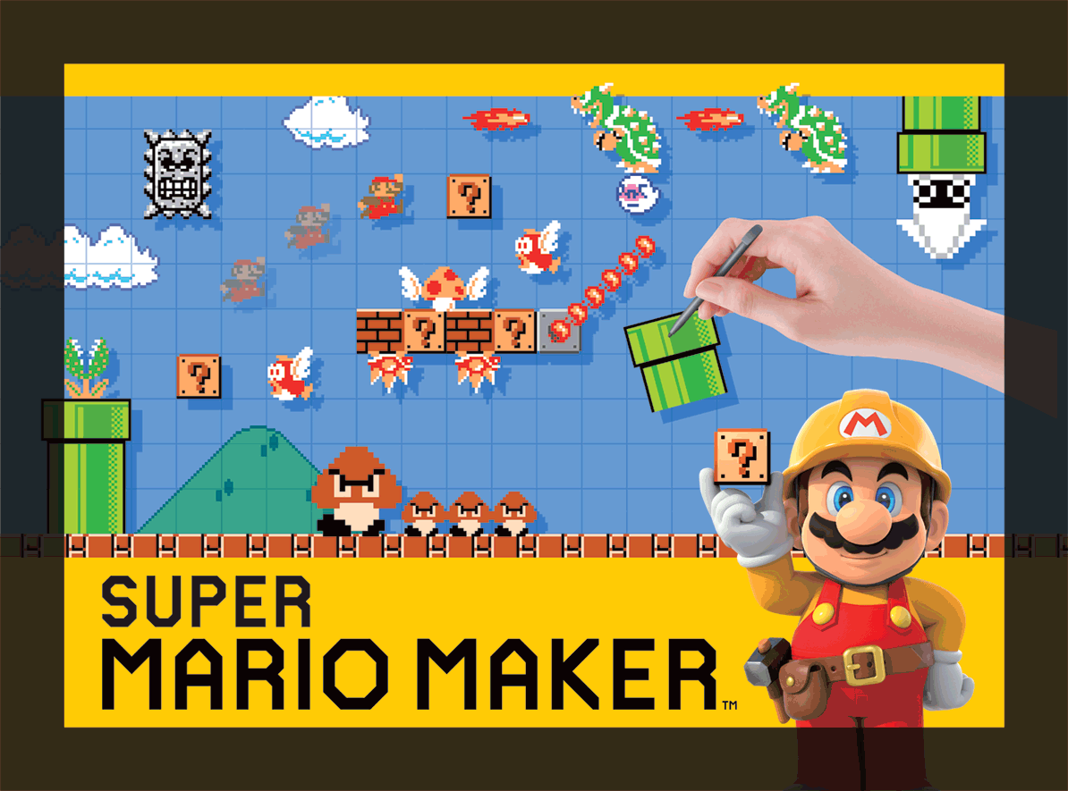 consolerelease's tweet photo. #SuperMarioMaker for #WiiU releases 9/11/2015! See details here: http://t.co/vsjrko4po2 http://t.co/ysuqCSu7Fq http://t.co/eRi1oghZTc