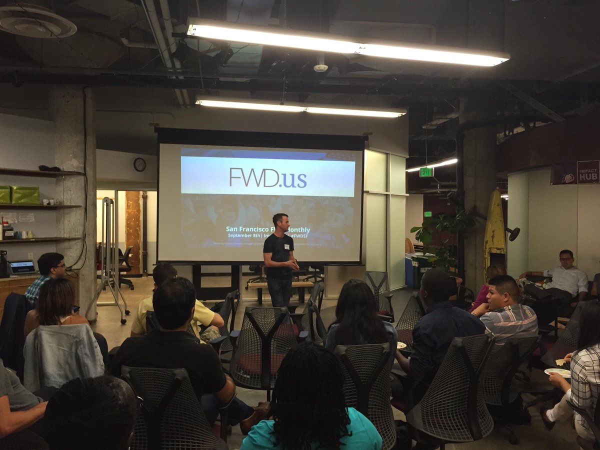 FWDus's tweet photo. Our #FWDsf Monthly is underway! http://t.co/KvN1OjGZKm