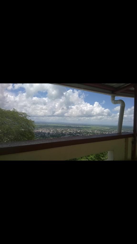 Well been in Trinidad for 2 full days now and we saw St Benedict's Monastery today! Some view that lies there