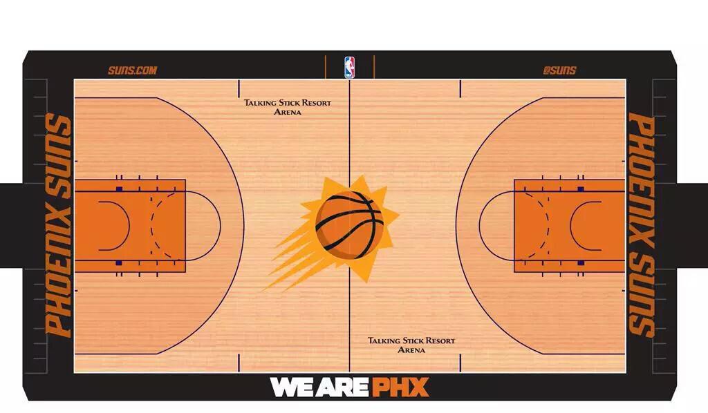 phoenix suns new court