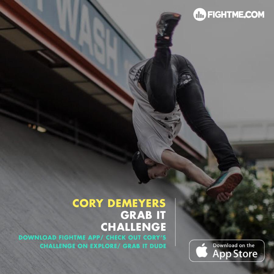 CoryDeMeyers's tweet image. Join my @FightMeApp Challenge .. #GrabItChallenge 
bnc.lt/CoryDeMeyers