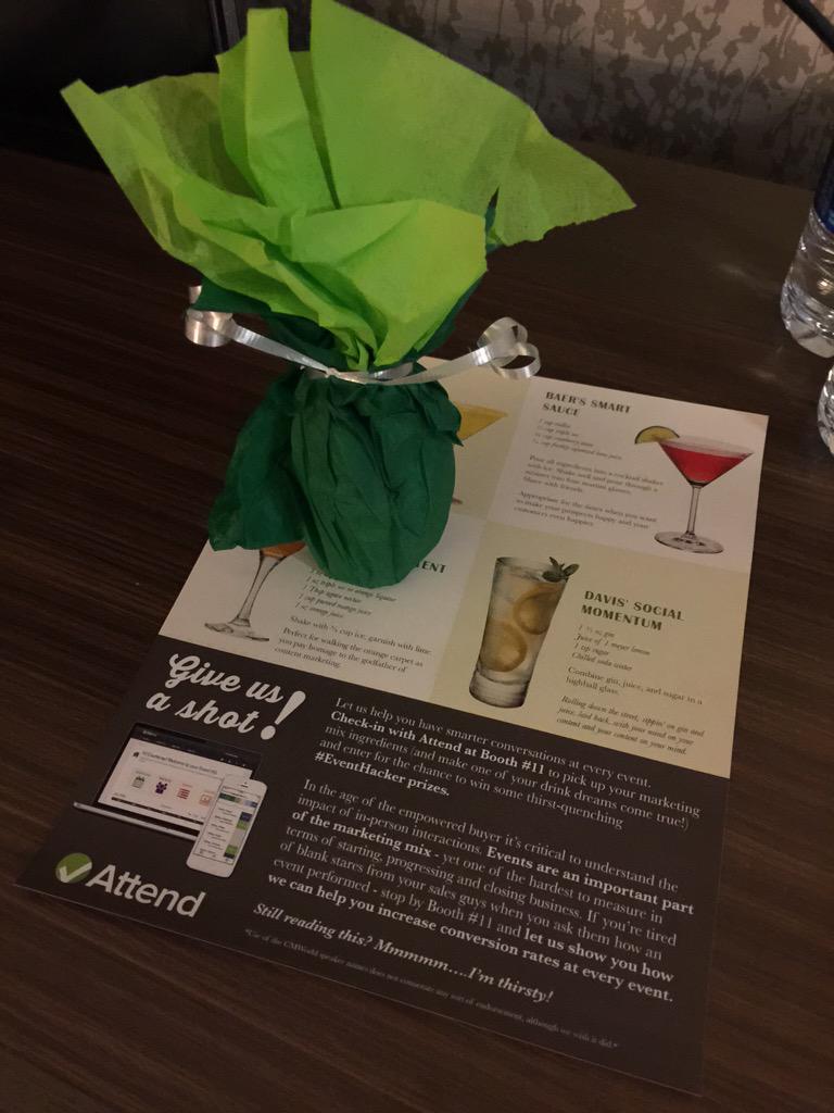 meagandoesstuff's tweet image. Saw this when I got back to my room. Some #eventhacker left this for me! #CMWorld