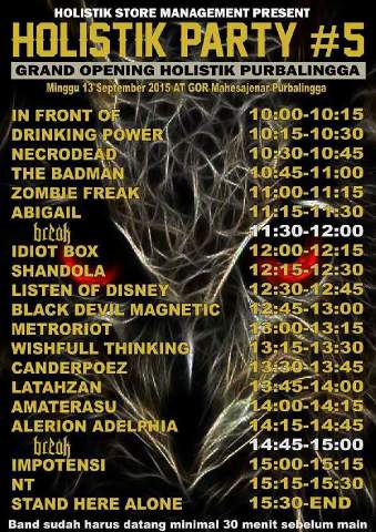 Minggu ini kita manggung di purbalingga jawa tengah, datang tepat waktu yaps! <a href="/infoPBG/">Info Purbalingga</a> <a href="/indiepbg/">IG indiepbg</a> <a href="/INDODEATHCORE/">INDONESIAN DEATHCORE</a>