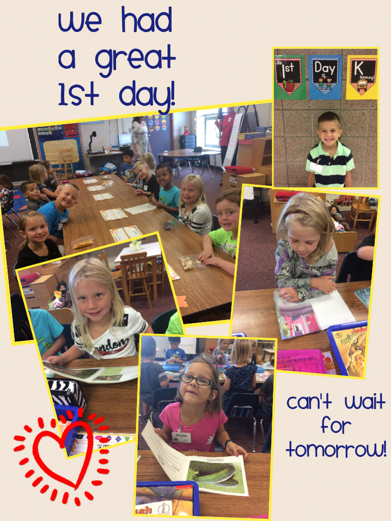 dunhamjfb's tweet photo. We had such a great first day of kindergarten! It is going to be a wonderful year!  http://t.co/gp0qAyaWUJ http://t.co/35D8BeyL2t