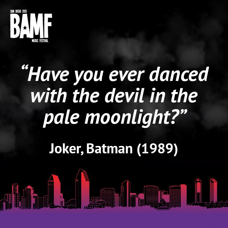 theBAMFest's tweet photo. “Have you ever danced with the devil in the pale moonlight?” - #Joker, #Batman (1989) #moviequotes #DCComics http://t.co/UVPia0czfs