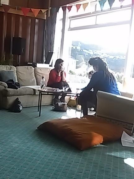 IllPickANewOne's tweet image. Having a sneaky listen to some powerful wahine #SpringUprising @Pat_Cake