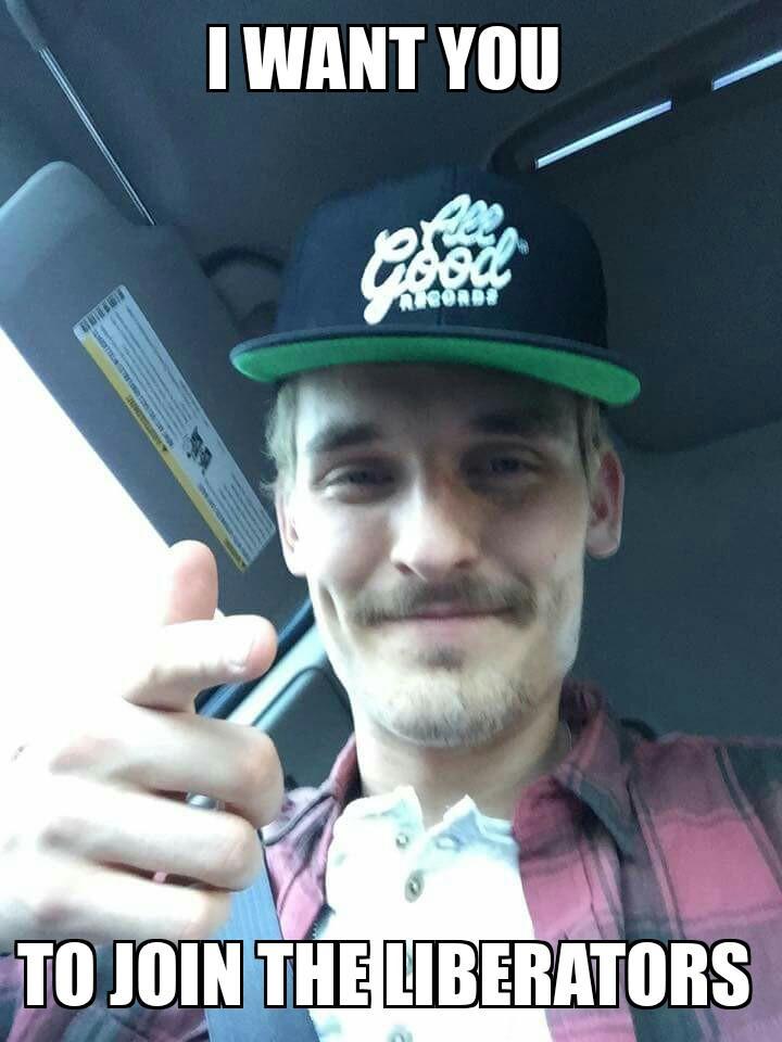 kevingeorgeff's tweet photo. @mynameisGRiZ wants you to sign up to be a @The_Liberators_ today. http://t.co/tHVUKjBrJu http://t.co/2N46Mt025Y