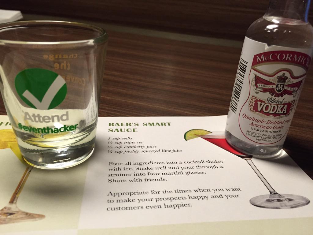 jaybaer's tweet image. Well-played @attendinc Not exactly what I need before early keynote tomorrow, but 👌! #eventhacker #cmworld