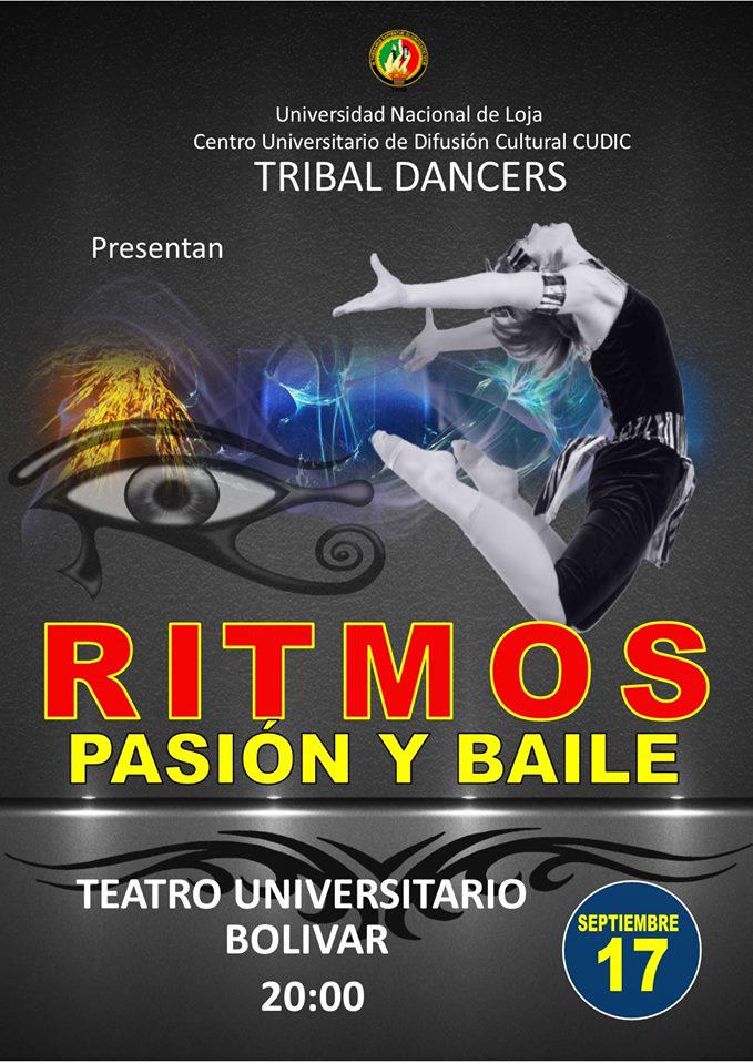 UVNOTICIAS's tweet photo. Invitados al mayor espectáculo de baile moderno  con el elenco TRIBAL DANCERS del CUDIC de la UNL en Loja. http://t.co/Vbusw5dGEO
