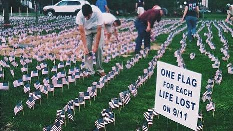 TTUCR's tweet photo. Join us tomorrow as we place 2,977 flags for #NeverForgetProject on main quad. Meet in front of Oakley Hall 4:30pm http://t.co/2zhpYMWdTE