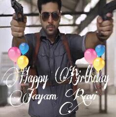 Happy birthday *Jayam ravi*.... 