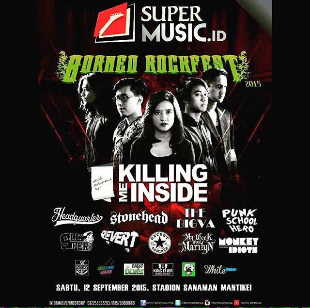 Sabtu ini! Borneo Rockfest 2015. See you there!!