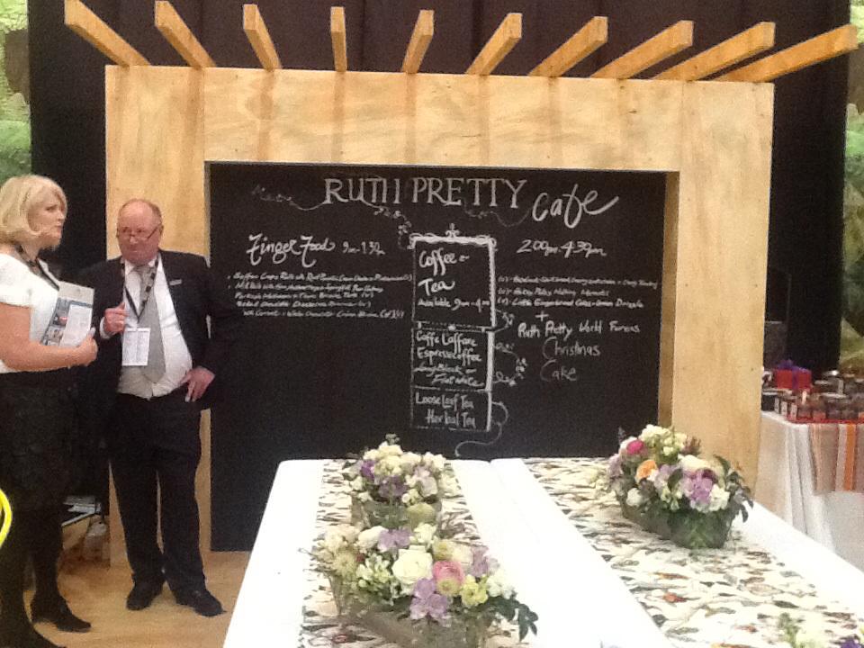 RedPebbleEvents's tweet photo. We helped to glam up the Ruth Pretty cafe space at @ShowMeWgtn this year, what do you think? #showmewgtn http://t.co/Q1ZjqD4H1l