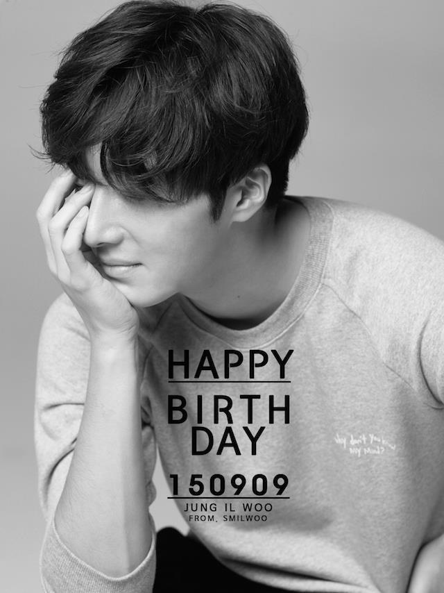  jung il woo opaa <3 Happy birthday !!!
I wish all good beautiful for him :) 