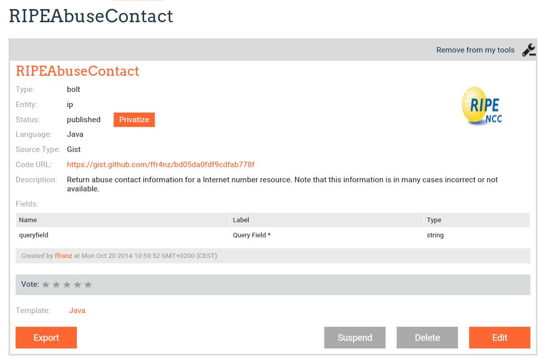 e_sinfonier's tweet photo. #SinfonierProject Using @ripe_ncc Abuse Contact API http://t.co/wGJKSwEnUg #abuse http://t.co/bbcDzOwDCi